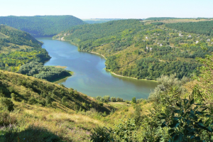Китайгород, панорама Дністра